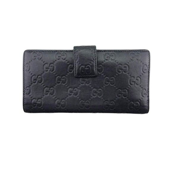 GUCCI Long Wallet Gucci Ma Leather Authentic USED - Picture 3 of 12